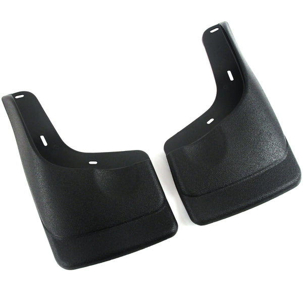 Red Hound Auto 2004-2014 Compatible with Ford F-150 Mud Flaps Guards Splash Front Molded 2pc Set (with Fender Flares)