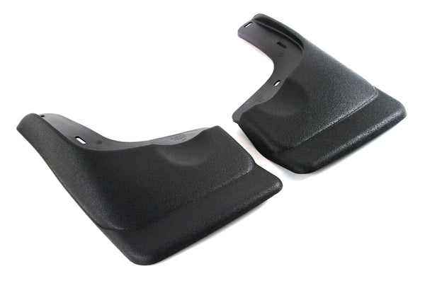 Red Hound Auto 2004-2014 Compatible with Ford F-150 Mud Flaps Guards Splash Front Molded 2pc Set (with Fender Flares)