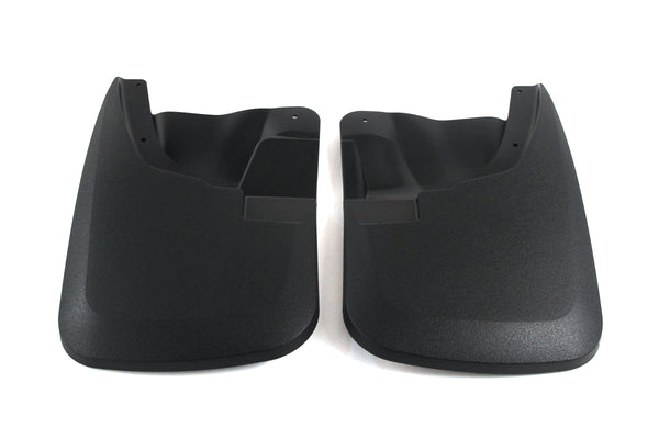 Red Hound Auto Compatible with 2011-2016 Super Duty Mud Flaps Guards Splash Front Molded 2pc Set (Without Fender Flares)