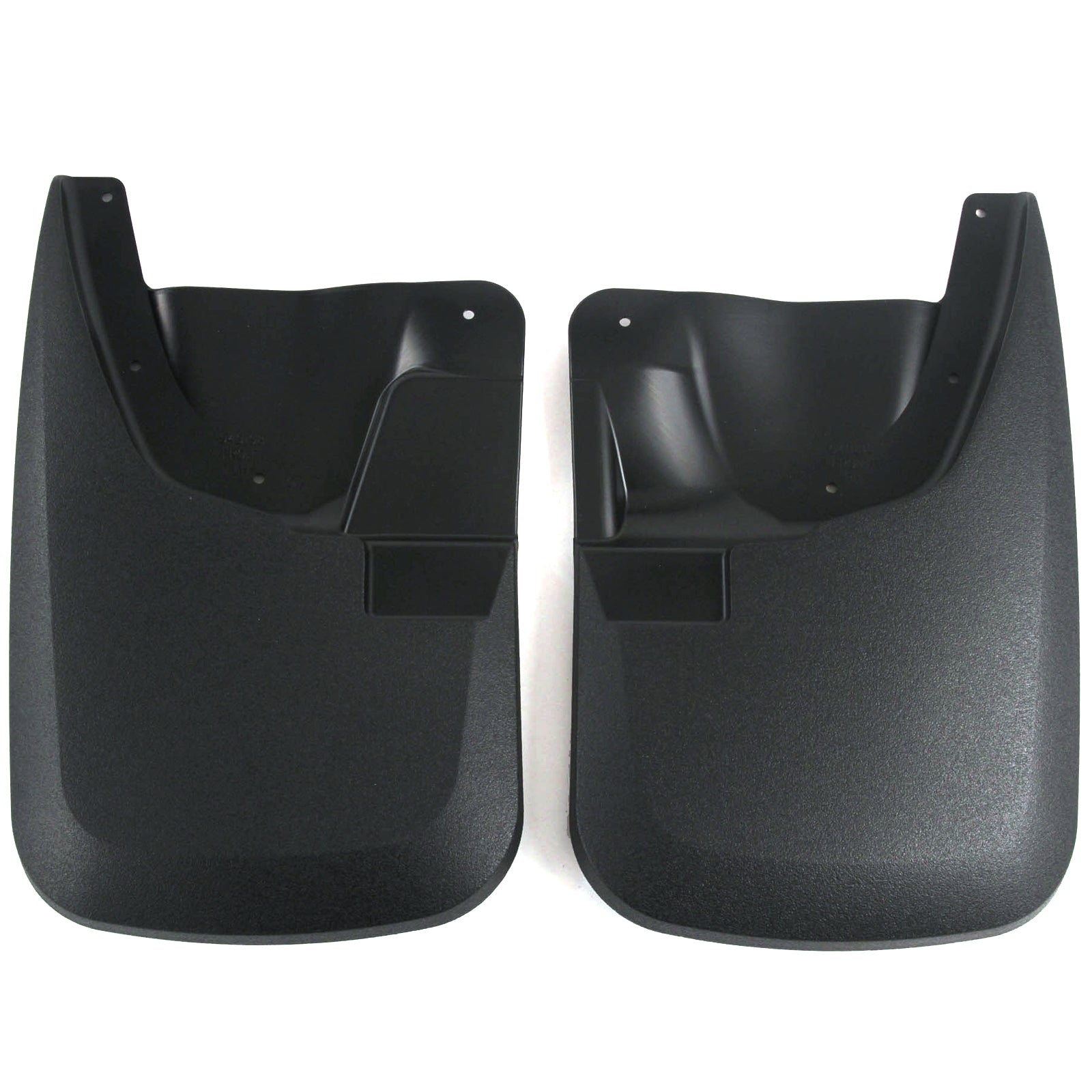 Red Hound Auto Compatible with 2011-2016 Super Duty Mud Flaps Guards Splash Front Molded 2pc Set (Without Fender Flares)