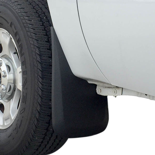 Red Hound Auto Compatible with 2011-2016 Super Duty Mud Flaps Guards Splash Front Molded 2pc Set (Without Fender Flares)