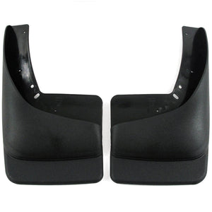 1999-2007 Compatible with Chevy Chevrolet Silverado GMC Sierra Mud Flaps Guards Splash (with OEM Flares) Rear Molded 2pc
