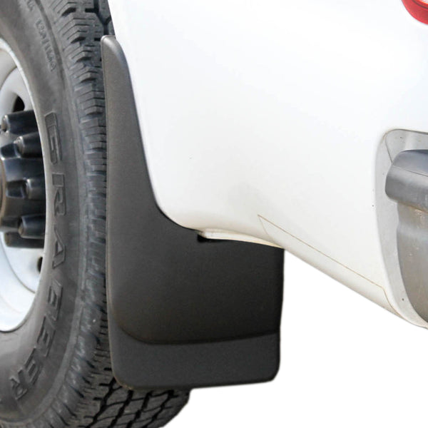 Red Hound Auto 1999-2010 Compatible with Ford F250 F350 F450 SuperDuty, 00-05 Excursion Mud Flaps Guards Splash Rear 2pc (Without Fender Flares)
