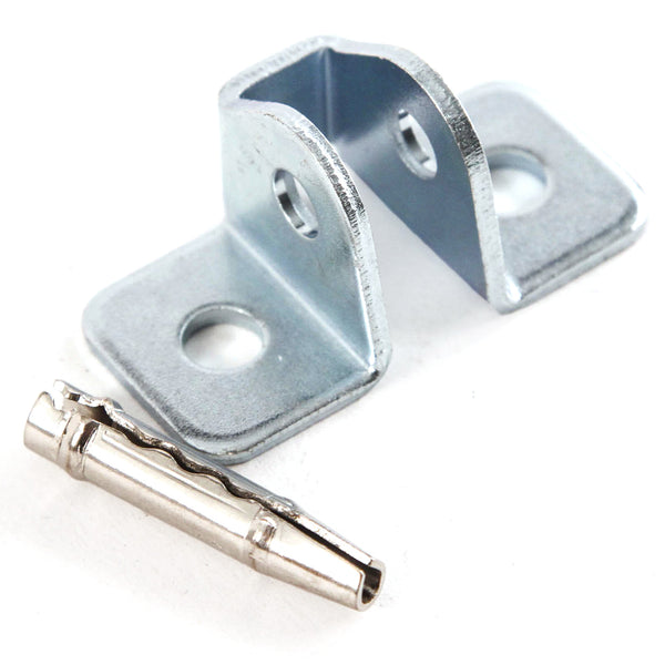 Red Hound Auto Door Check Bracket & Pin Compatible with Jeep (Cherokee 1984-2001, Comanche 1986-1992, Wagoneer 1984-1990) Replacement RePair 4 Door Set