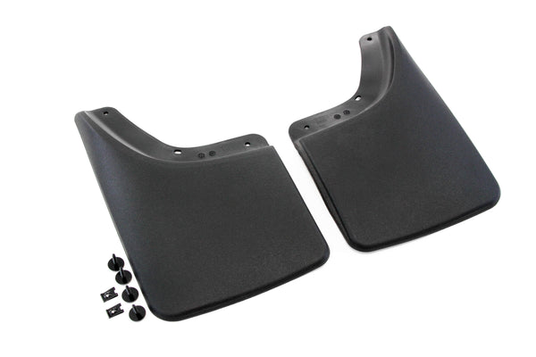 Red Hound Auto 2002-2008 Compatible with Dodge Ram 1500 Mud Flaps Guards Splash No Flares Rear Molded 2pc Set
