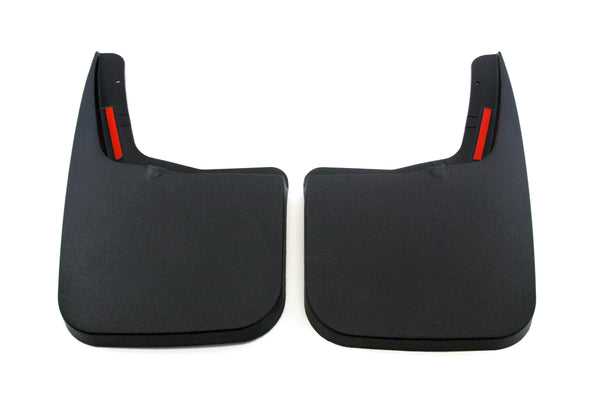 2015-2019 Compatible with Ford F-150 Mud Flaps Guards Splash Flares Rear Molded 2pc (with OEM Fender Flares)