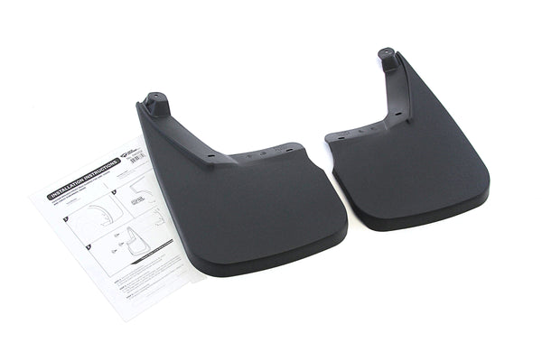 Red Hound Auto 2015-2019 Compatible with Chevy Chevrolet GMC Tahoe Suburban Yukon Mud Flaps Guards Splash Front 2pc Set Custom Molded