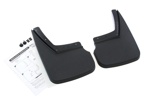 Red Hound Auto Custom Molded Mud Guards Compatible with 2015-2019 Chevy Tahoe Rear 2pc Set Splash Guards