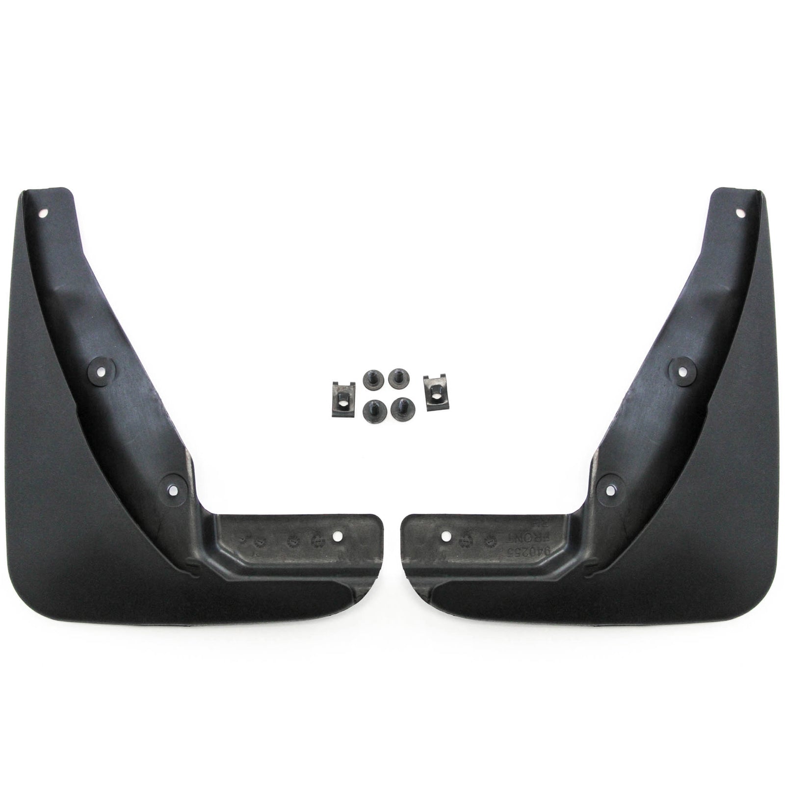 Red Hound Auto Front Molded Mud Flaps Compatible with 2015-2019 Dodge Challenger