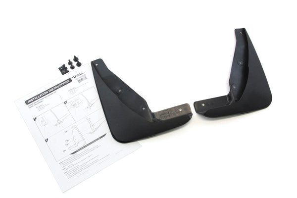 Red Hound Auto Front Molded Mud Flaps Compatible with 2015-2019 Dodge Challenger