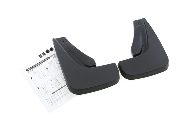 Red Hound Auto Rear Molded Mud Flaps Compatible with Dodge Durango 2011-2019 Select Models