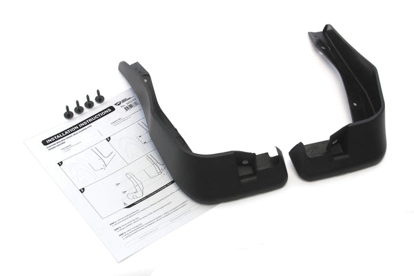 2013-2015 Compatible with Honda Accord Sedan Mud Flaps Mud Guards Splash Guards Front Rear Molded 4pc Set