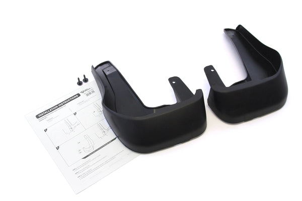 Red Hound Auto 2012-2016 Compatible with Honda CR-V Mud Flaps Mud Guards Splash Front Molded 2pc Pair Set