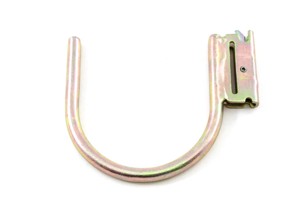 Red Hound Auto 5 E Track Round J Hook System RV Flatbed Trailer Jacket Rack