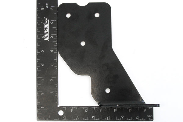 Red Hound Auto CB Antenna Mount Driver Side Kit Compatible with Jeep (1955-1986 CJ, 1987-1995 Wrangler YJ, 1997-2006 TJ) Left Bracket Mounting Flag Holder Set Easy Install