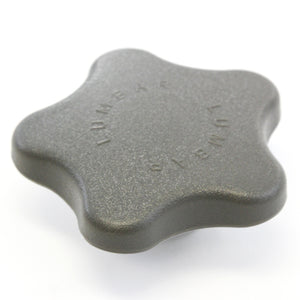 Red Hound Auto Lumbar Support Actuator Knob Compatible with Chevy GMC (Trailblazer & SSR 2002-2009, Colorado Canyon 2004-2012) Replacement Seat Back Adjust Pewter