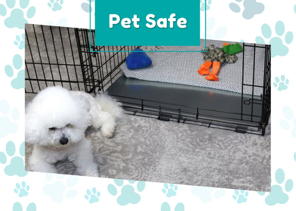 Red Hound Auto Metal Replacement Tray for Dog Crate 46.5 x 27.5 x 1 Inches Heavy Duty Galvanized Steel Kennel Cage Pan Leakproof Liner Chew Proof Compatible with MidWest iCrate, New World and More