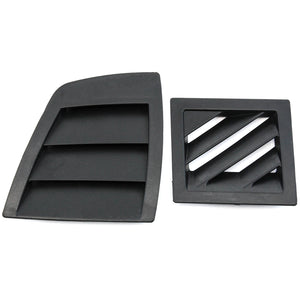 Red Hound Auto Front Air Vent Grille Cover Set Compatible with Chrysler Dodge (2006-2007 Charger, 2005-2007 Magnum & 300) Demister Left & Right