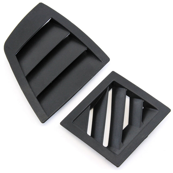 Red Hound Auto Front Air Vent Grille Cover Set Compatible with Chrysler Dodge (2006-2007 Charger, 2005-2007 Magnum & 300) Demister Left & Right