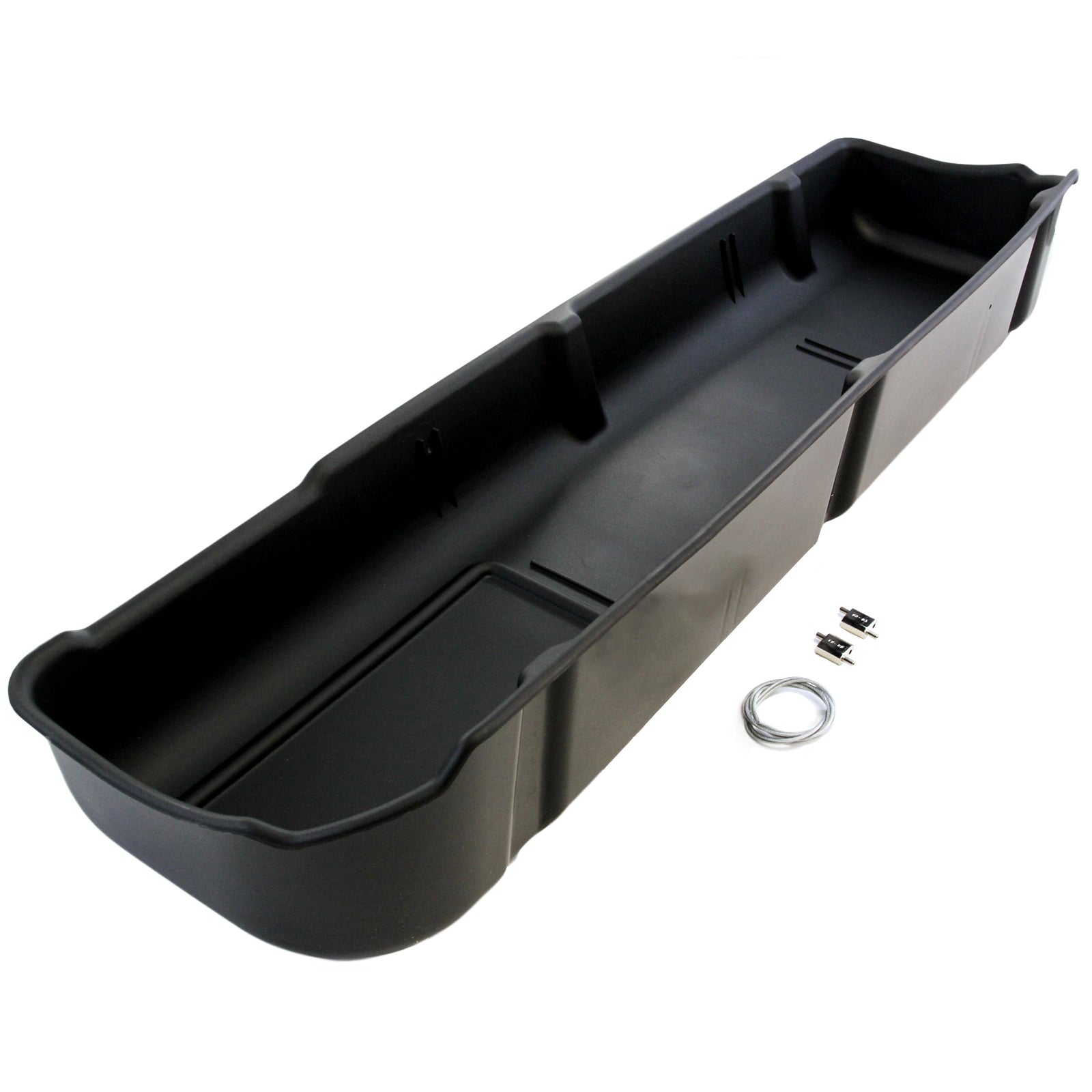 Red Hound Auto Under Seat Storage Box Compatible with F150 Ford F-150 SuperCrew Crew Cab 2009-2014 Underseat System (Only fits SuperCrew Cab, Will not fit Vehicles with OEM subwoofers)