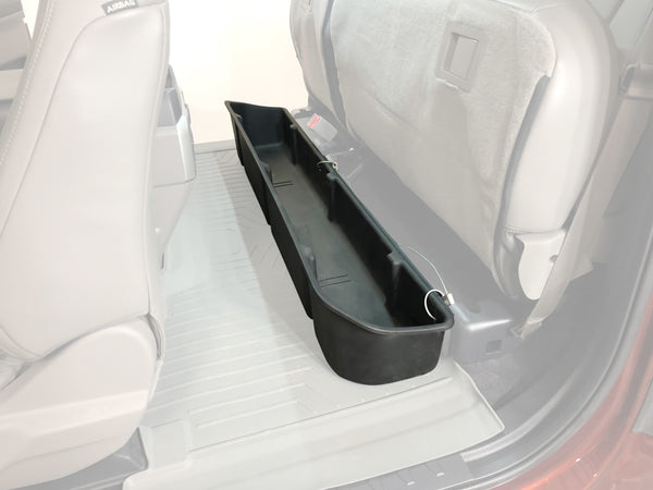 Red Hound Auto 2 Under Seat Storage Box Compatible with Ford F-150 Super Cab (2015-2019), F-250 F-350 F-450 F-550 Super Duty SuperDuty (2017-2019) SuperCab Only Underseat System Set of 2
