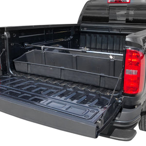 Red Hound Auto Truck Bed Storage Cargo Container Compatible with Chevrolet GMC Colorado Canyon 2015-2023 Transport Organizer with Secure Attachment System for Groceries Tools Golf Clubs and More