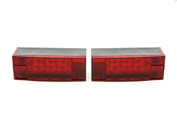 (2) LED Submersible Combination Trailer Tail Light & (4) Amber & Red Side Marker