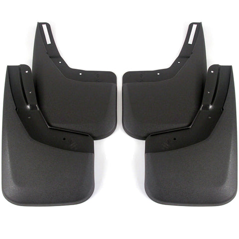 Red Hound Auto Premium Heavy Duty Molded Compatible with Chevy Silverado 1500 (2014-2018 & 2019 1500LD), 2500 3500 (2015-2018) Splash Mud Flaps Guards Front & Rear 4 Piece Set