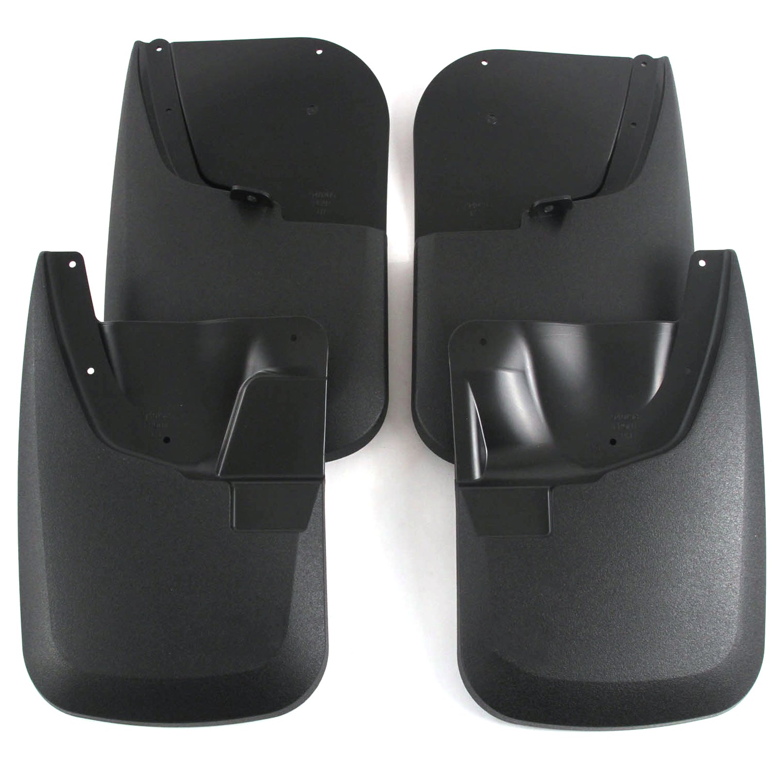 Red Hound Auto Heavy Duty Molded Mud Flaps Compatible with Ford Super Duty F250/F350 2011-2016 Mud Guards Splash Front & Rear 4pc Set (for Trucks Without Fender Flares)