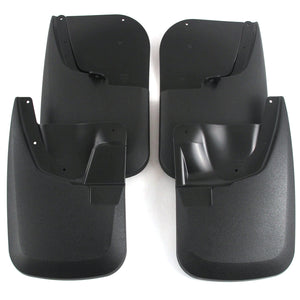 Red Hound Auto Heavy Duty Molded Mud Flaps Compatible with Ford Super Duty F250/F350 2011-2016 Mud Guards Splash Front & Rear 4pc Set (for Trucks Without Fender Flares)