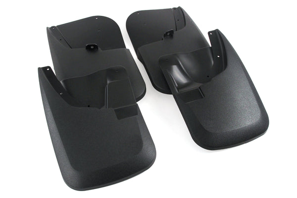 Red Hound Auto Heavy Duty Molded Mud Flaps Compatible with Ford Super Duty F250/F350 2011-2016 Mud Guards Splash Front & Rear 4pc Set (for Trucks Without Fender Flares)