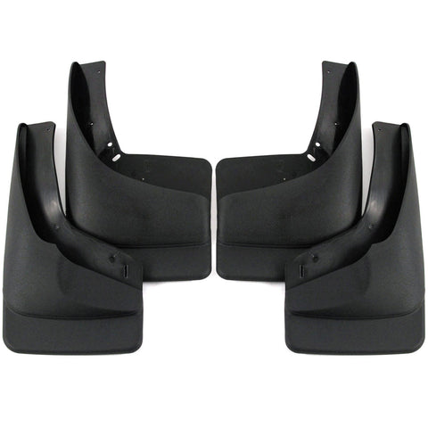 Red Hound Auto Heavy Duty Molded Mud Flaps Compatible with Chevy GMC Silverado Sierra 1999-2007 (fits Vehicles with OEM Flares Only) Front and Rear 4 Piece Set