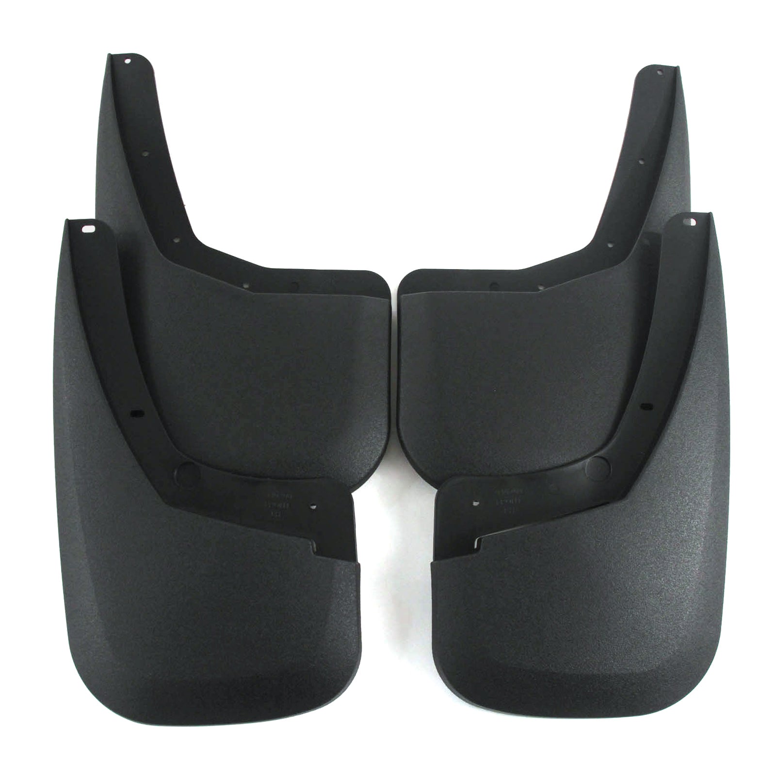 Premium Heavy Duty Molded 2007-2013 Compatible with Silverado 1500 Mud Flaps Guards Splash Front & Rear 4pc Set