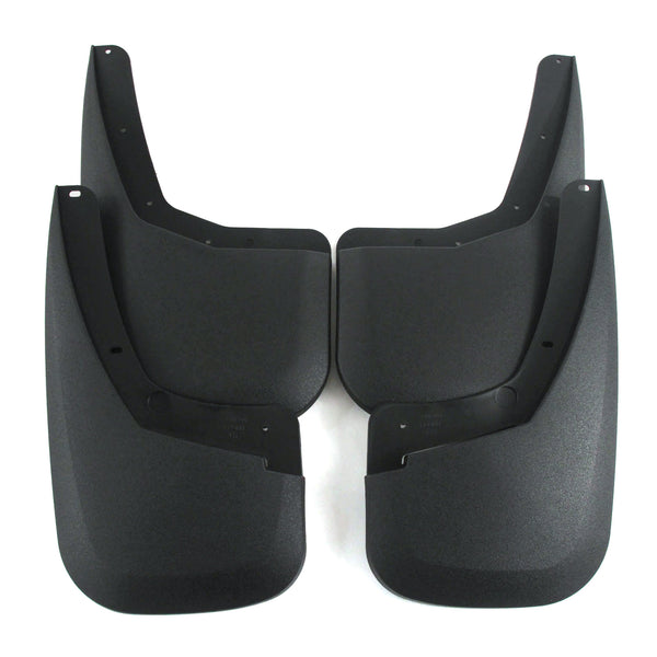 Premium Heavy Duty Molded 2007-2013 Compatible with Silverado 1500 Mud Flaps Guards Splash Front & Rear 4pc Set