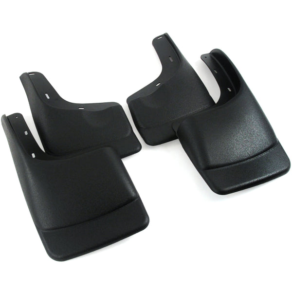 Red Hound Auto Premium Heavy Duty Molded 2004-2014 Compatible with Ford F-150 Mud Flaps Guards Splash Front & Rear 4pc Set (Only FITS with OEM Fender Flares)