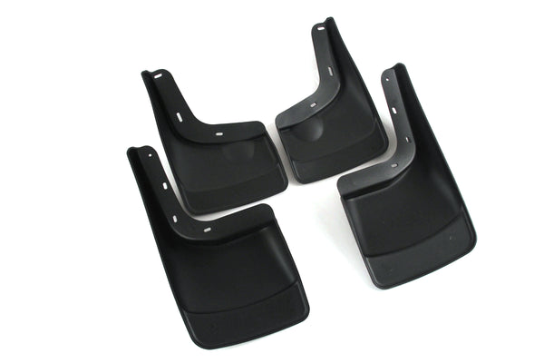 Red Hound Auto Premium Heavy Duty Molded 2004-2014 Compatible with Ford F-150 Mud Flaps Guards Splash Front & Rear 4pc Set (Only FITS with OEM Fender Flares)