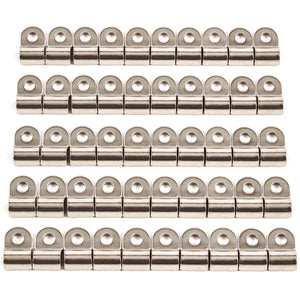 50) Brake Line Clamps 3/16 Inches Steel for Cars Off-Road ATV Sand Rod Car Rail