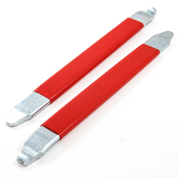 Red Hound Auto 2 Pack Motorcycle Bicycle Scooter Dirtbike Tire Iron Tool 8 1/2 Inches Heavy Steel New