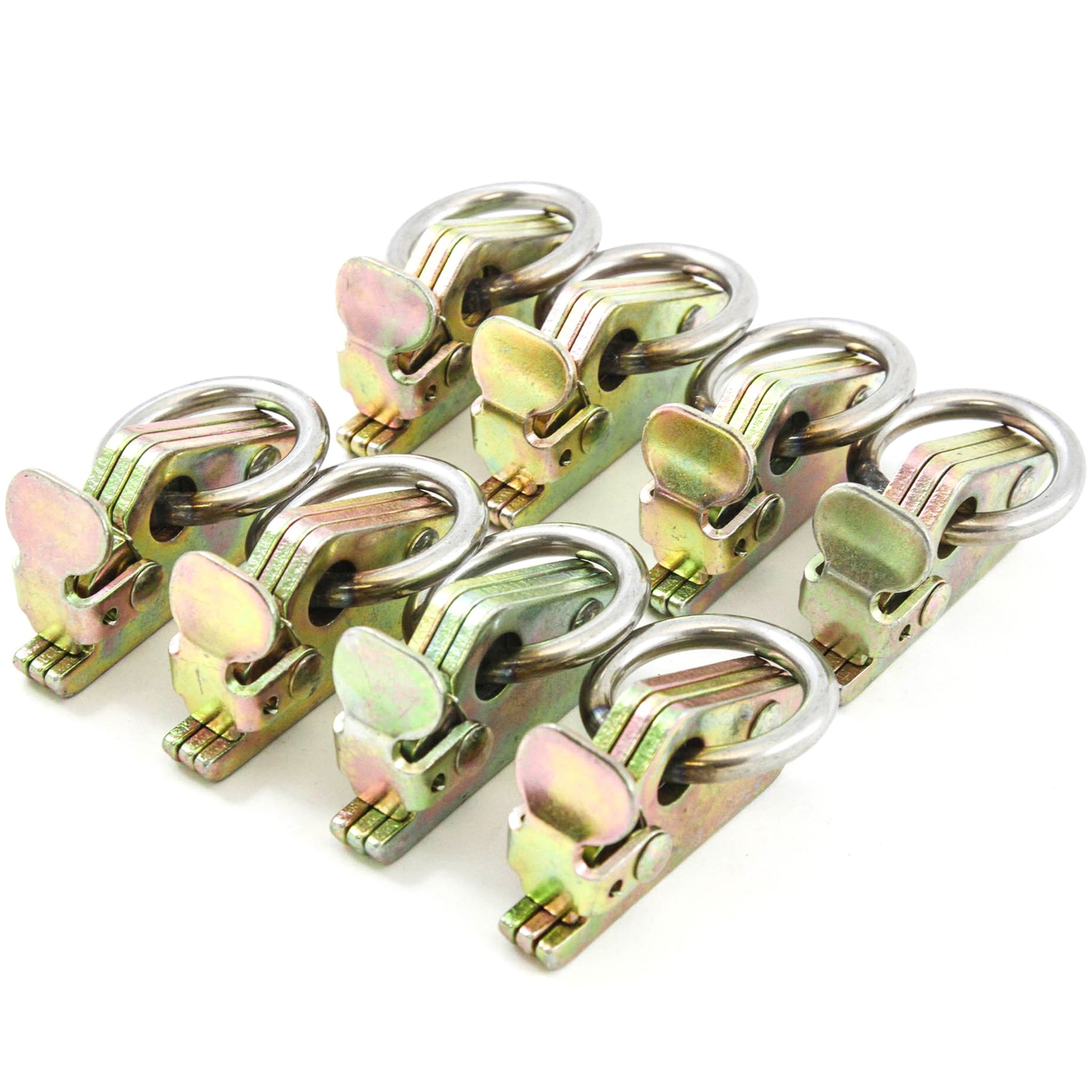 8 E Track Rope Rings Heavy Duty Cargo Van Hook Encllosed Utility Box Trailer
