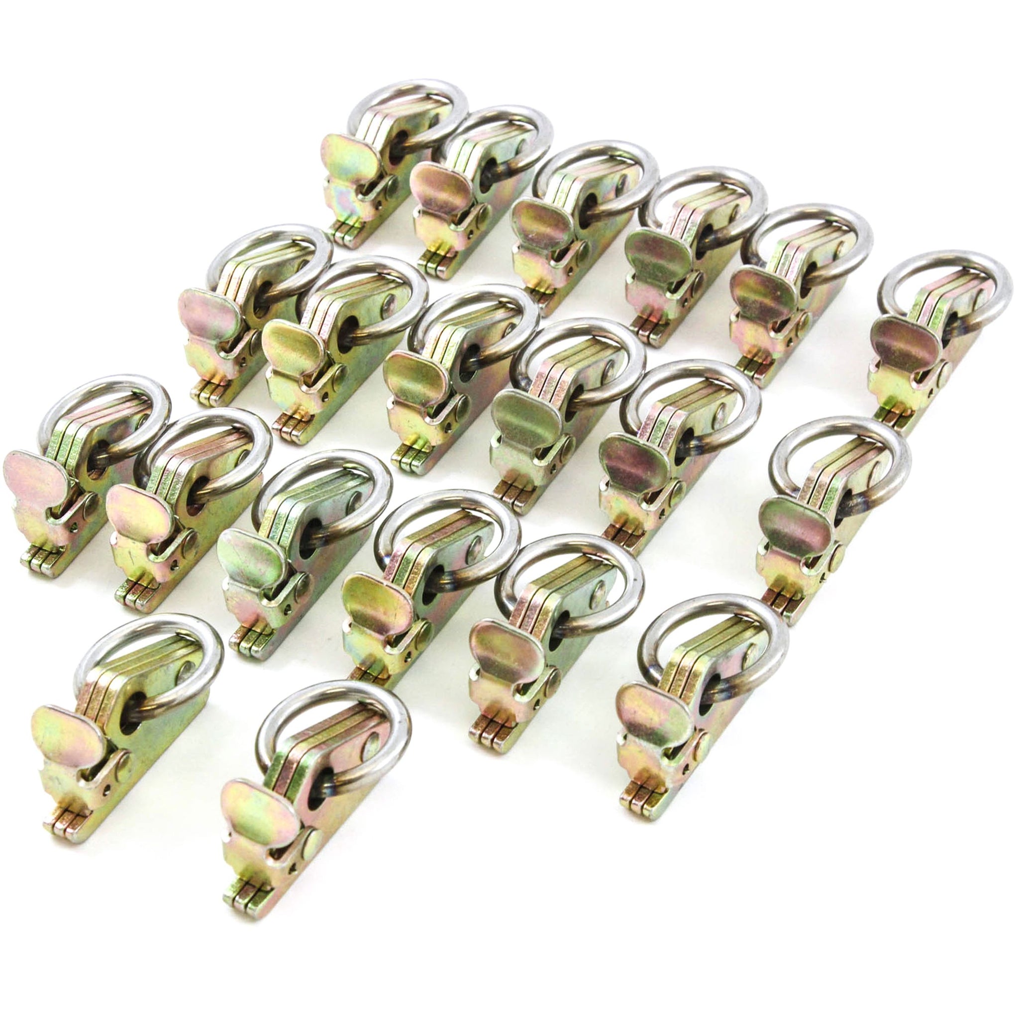20 E Track Rope Rings Heavy Duty Cargo Van Hook Encllosed Utility Box Trailer