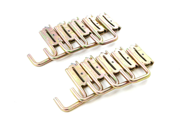 Red Hound Auto 10 Square J Hooks for E Track System Trailer Flatbed Jacket Rack