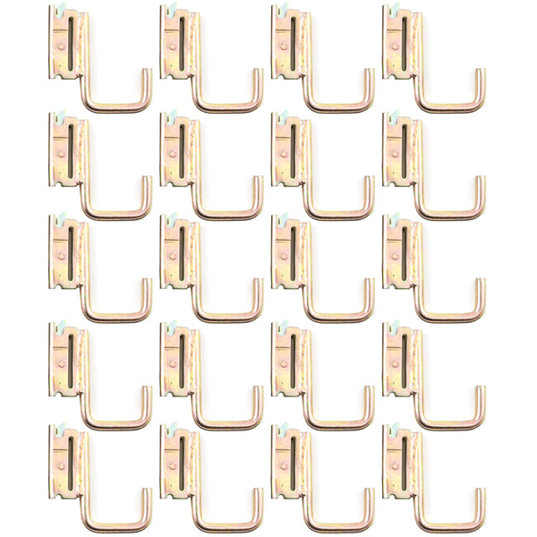 Red Hound Auto 20 Square J Hooks for E Track System Trailer Flatbed Jacket Rack