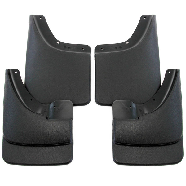 Red Hound Auto Heavy Duty Molded Mud Flaps Compatible with Dodge Ram (2002-2008 1500 & 2003-2009 2500 3500) Mud Flaps Guards Splash - for Trucks Without Fender Flares - Front & Rear 4pc Set