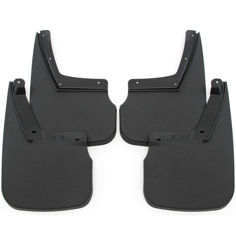 Red Hound Auto Heavy Duty Molded Mud Flaps Compatible with 2015-2019 Chevrolet Tahoe - Front & Rear 4pc Set Splash Guards