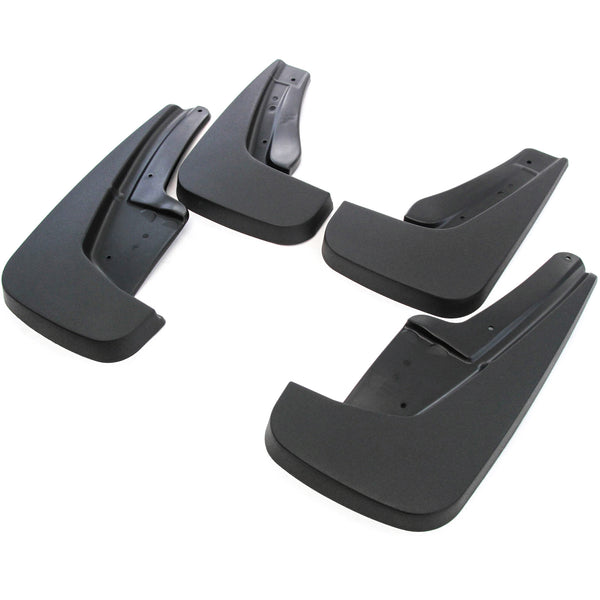 Red Hound Auto Molded Mud Flaps Compatible with Dodge Durango 2011-2019 Select Models - Front & Rear Full 4 Piece Set
