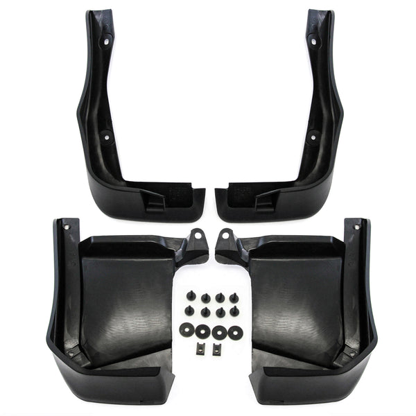 2013-2015 Compatible with Honda Accord Sedan Mud Flaps Mud Guards Splash Guards Front Rear Molded 4pc Set