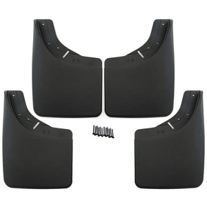 Red Hound Auto 1988-99 Compatible with Chevy GMC C/K & 92-99 Suburban Mud Flaps Guards Splash Front Rear 4pc