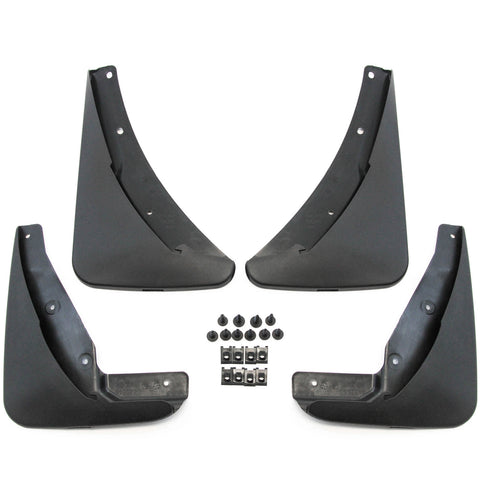 Red Hound Auto Premium Heavy Duty Molded 2015-2019 Compatible with Dodge Challenger Mud Flaps Mud Guards Splash Front Rear Molded 4pc Set