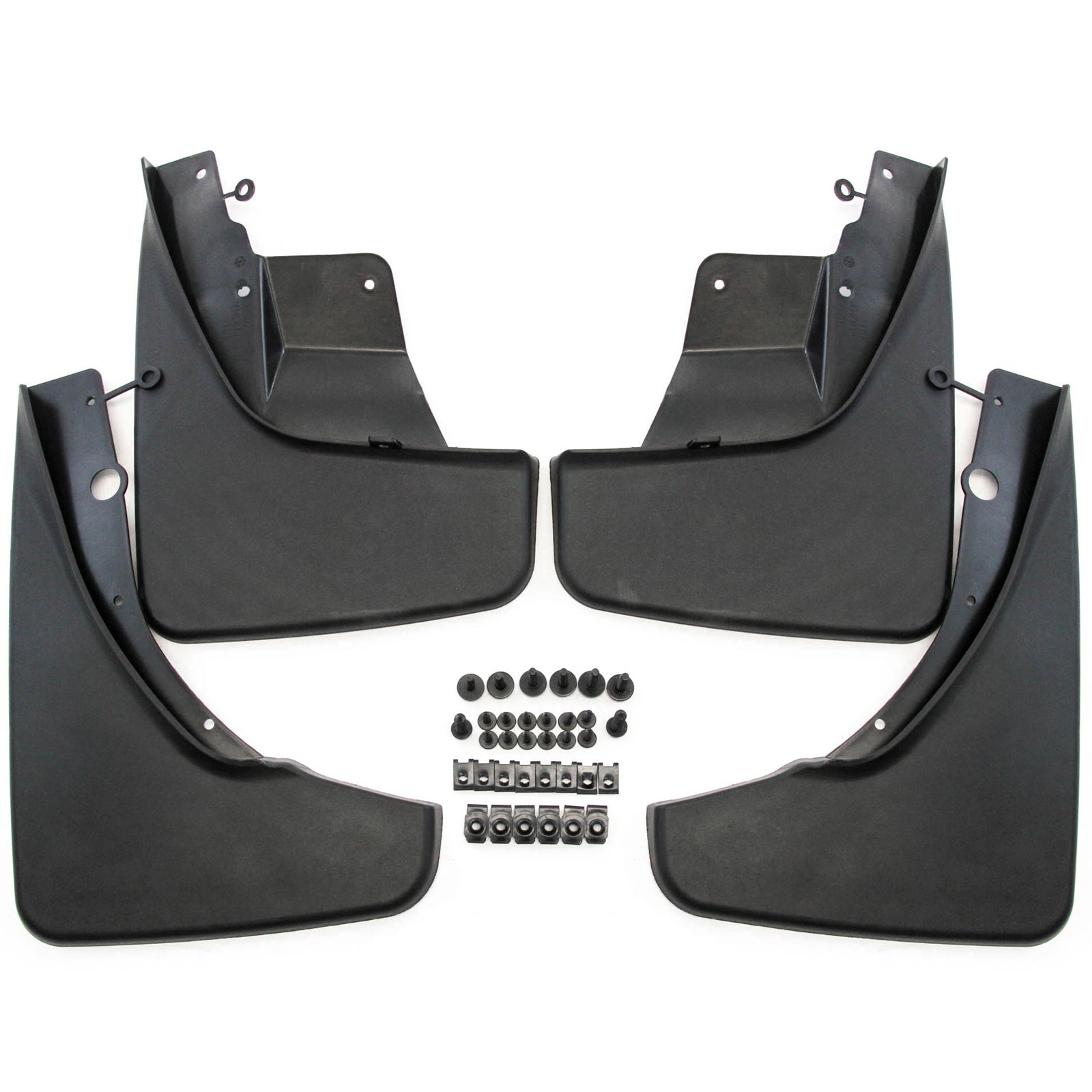 Red Hound Auto 2011-2018 Compatible with Jeep Grand Cherokee Mud Flaps Mud Guards Splash Molded Front Rear 4pc