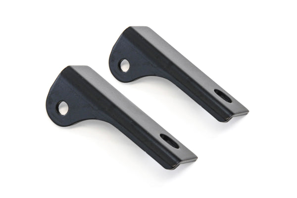 2 Starter Mount Brackets Compatible with GM 6.2 6.5 Diesel Bolt on Brace Replaces 23502557